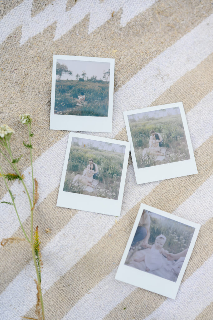 Polaroids in the dessert sun.